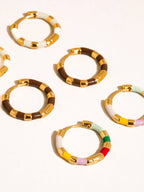 Avielle Vintage Hoop Earring Multi