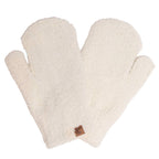 Winter Solid Flush Mittens