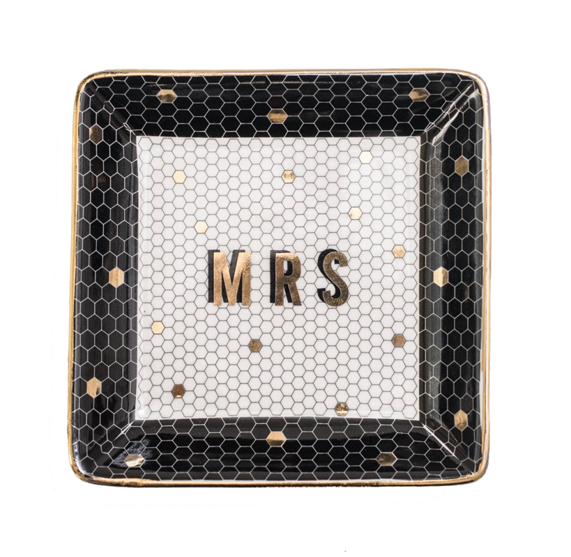 Mrs Tile Jewelry Dish