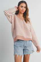 Multi Checked Sweater