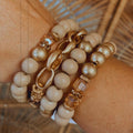 Taupe Chain Stack