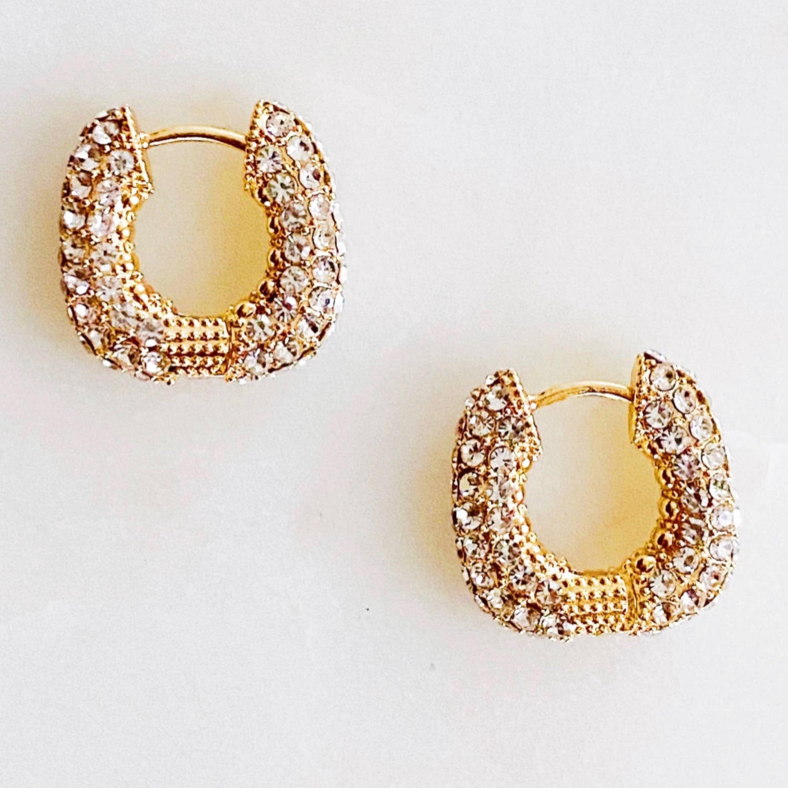 Studded Hoops