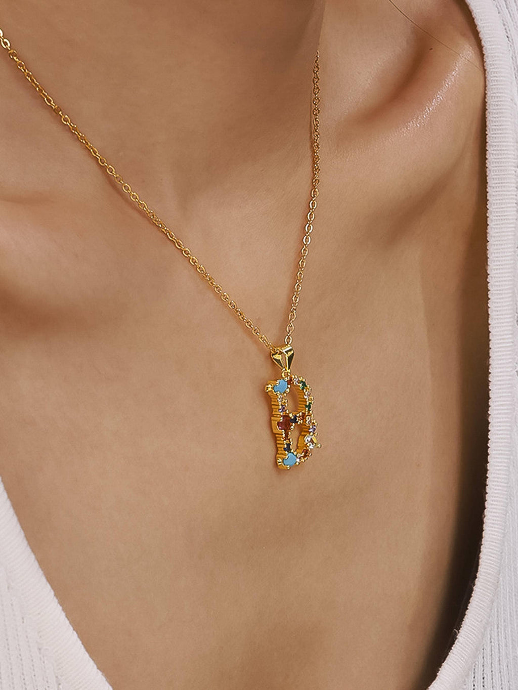 Salomé 18K Gold Non-Tarnish Necklace