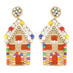 Gingerbread House Earrings