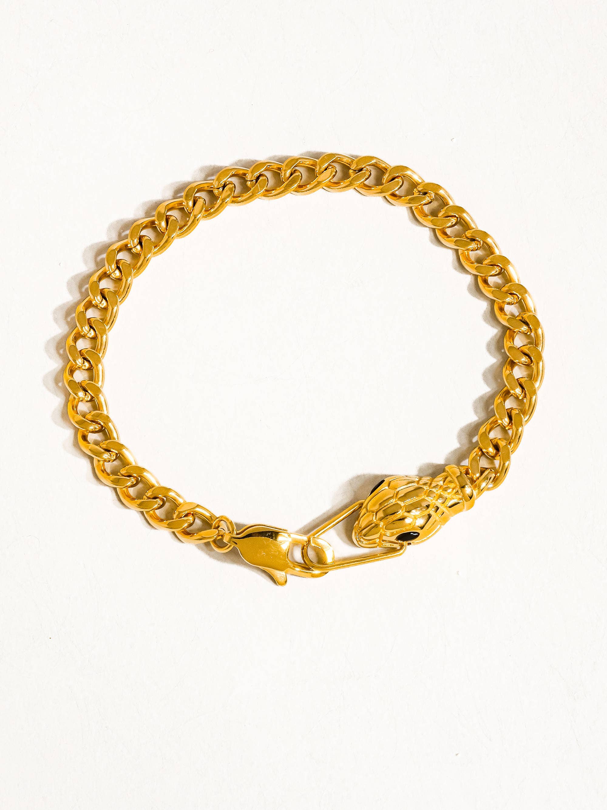 Habu Non-Tarnish Snake Bracelet