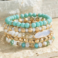 Teal and Gold Stack
