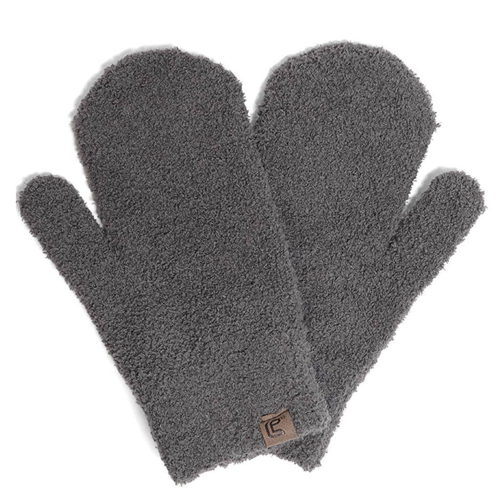 Winter Solid Flush Mittens