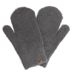 Winter Solid Flush Mittens