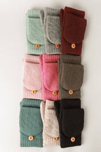 Oat Fingerless Mittens