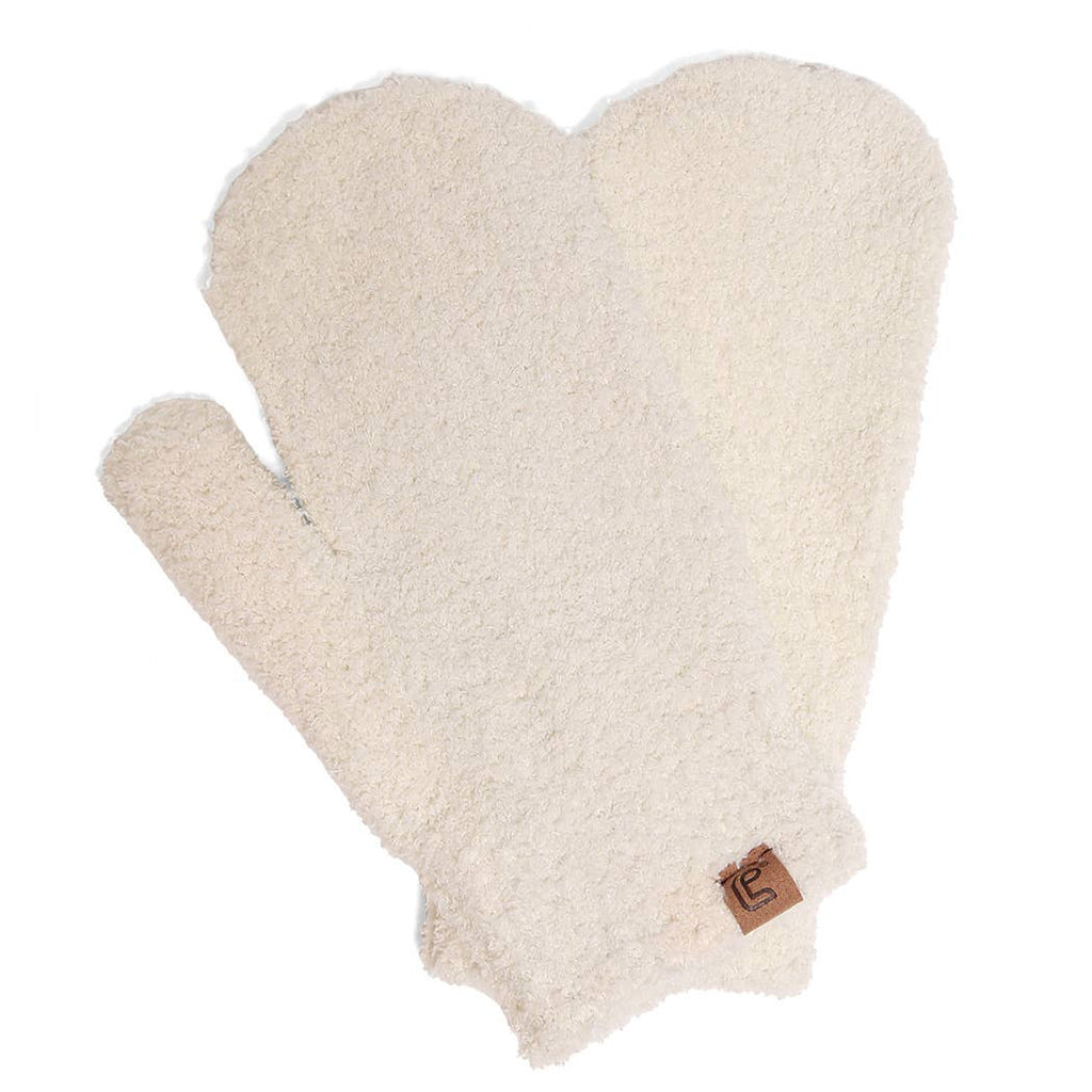 Winter Solid Flush Mittens