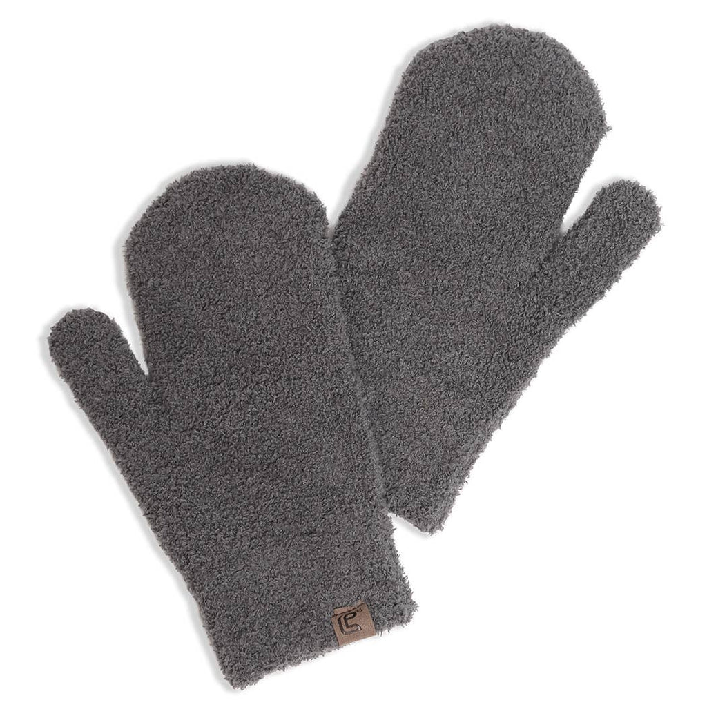 Winter Solid Flush Mittens
