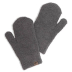 Winter Solid Flush Mittens