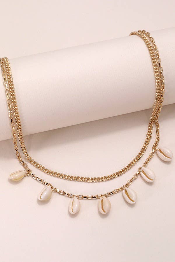PURE BLISS PUKA SHELL NECKLACE