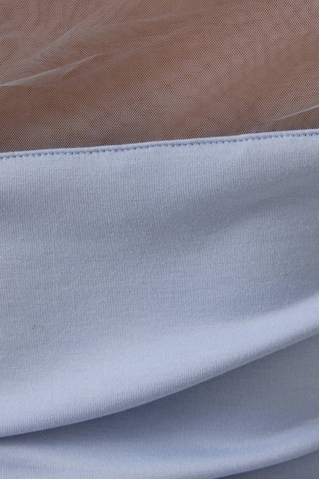 MESH CLOUD DRAPE TOP