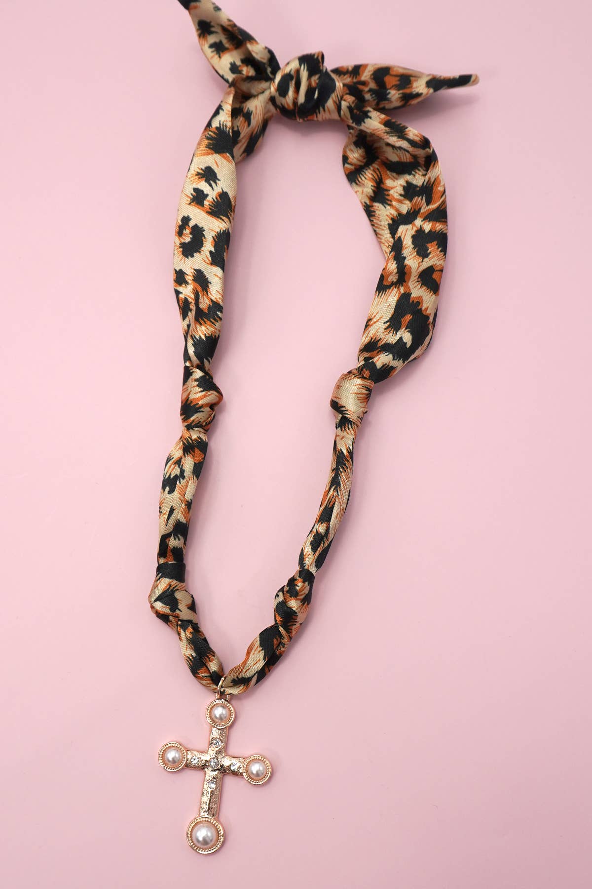 Sweetest Scarf Charm Necklace