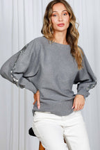 Sequin Detail Knitted Sweater