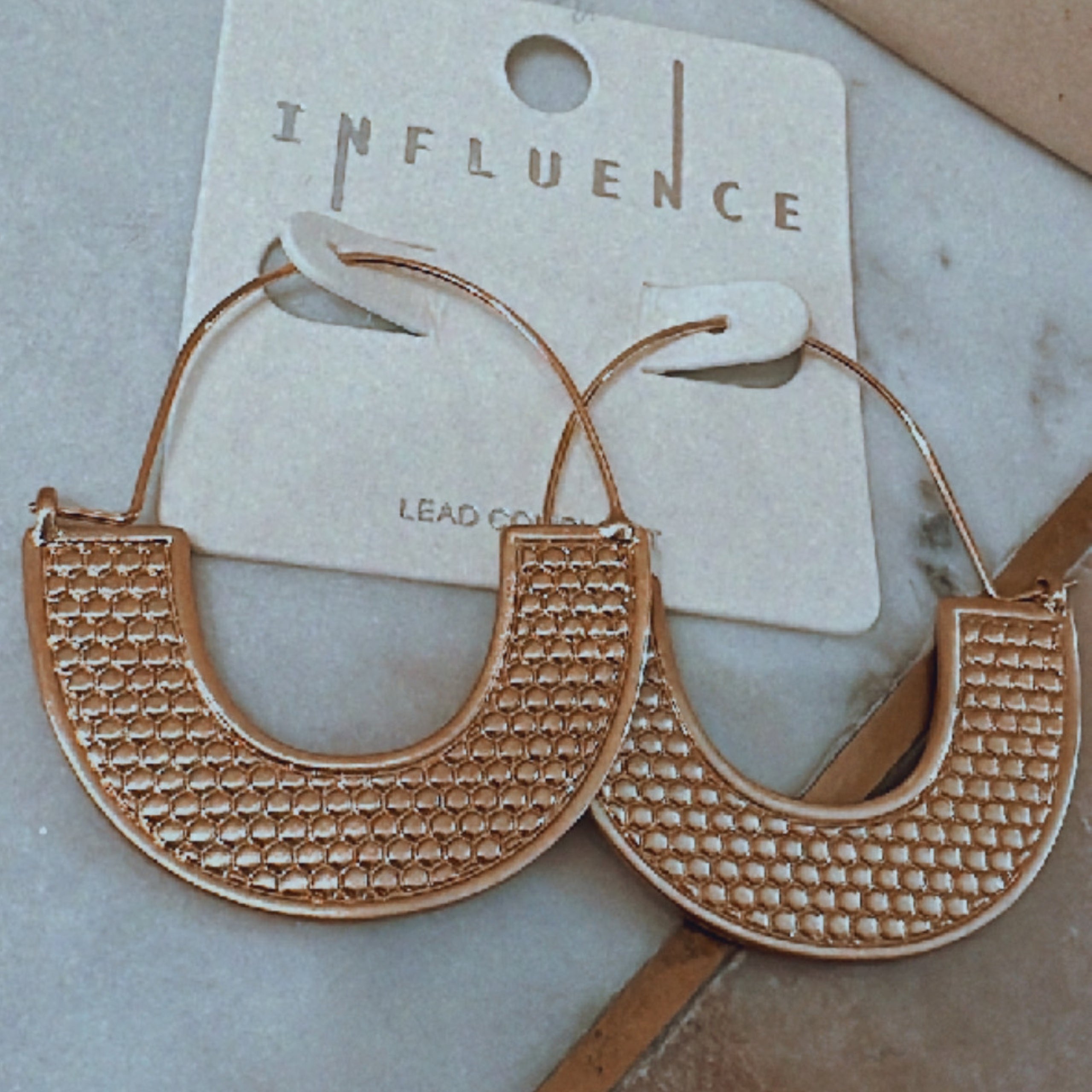 Textured Hoops