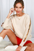 Sequin Detail Knitted Sweater