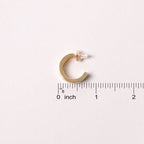 14K Gold-Dipped Hoop