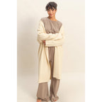 Open Front Duster Sweater