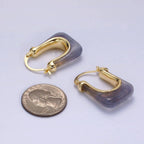 Gold Filled Resin hoops