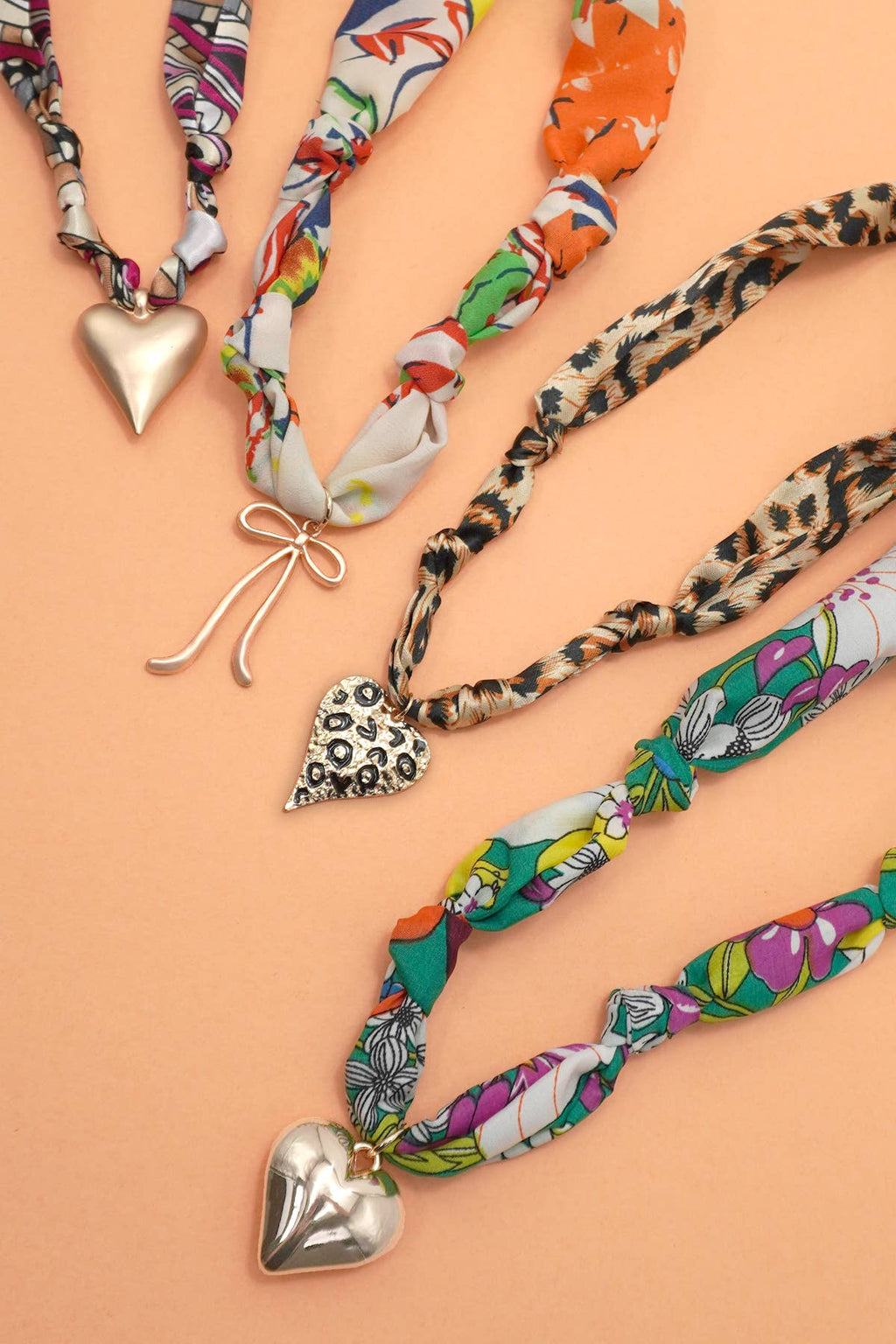 Sweetest Scarf Charm Necklace