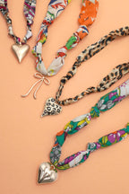 Sweetest Scarf Charm Necklace