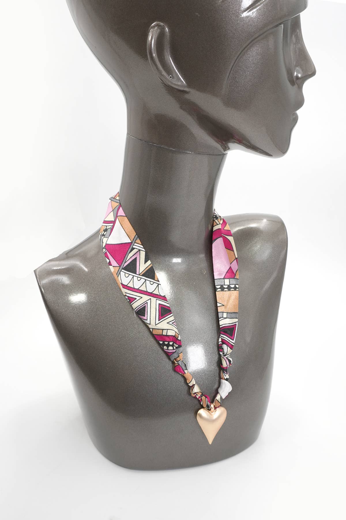 Sweetest Scarf Charm Necklace