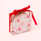 Wood Coaster Set-Dear Santa