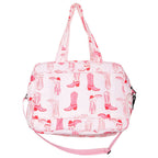 Western Boots Weekender Bag