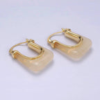 Gold Filled Resin hoops