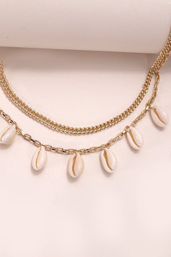 PURE BLISS PUKA SHELL NECKLACE