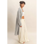 Open Front Duster Sweater