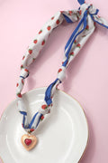 Sweetest Scarf Charm Necklace