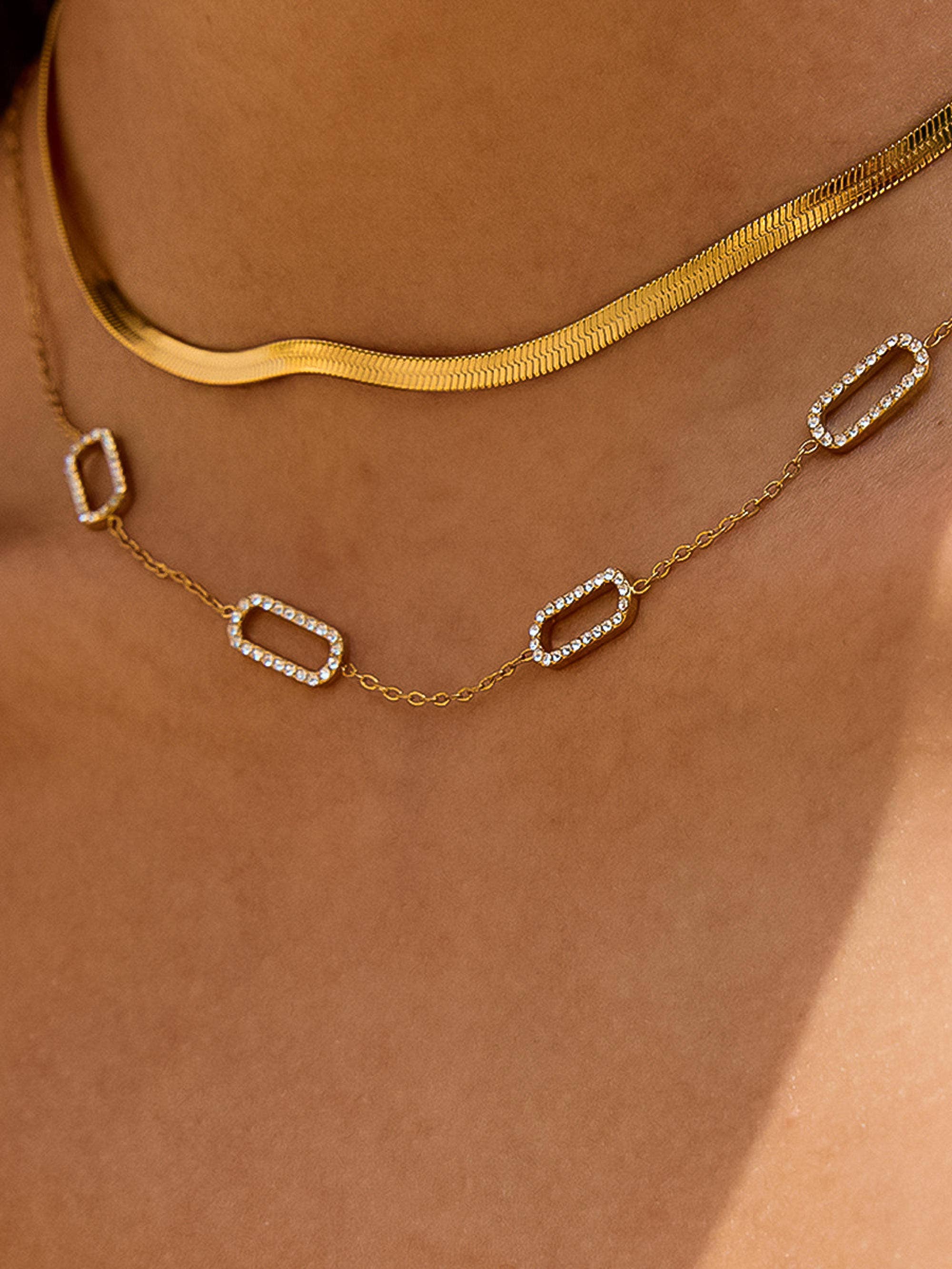 Burnisse Non-Tarnish Dainty Chain