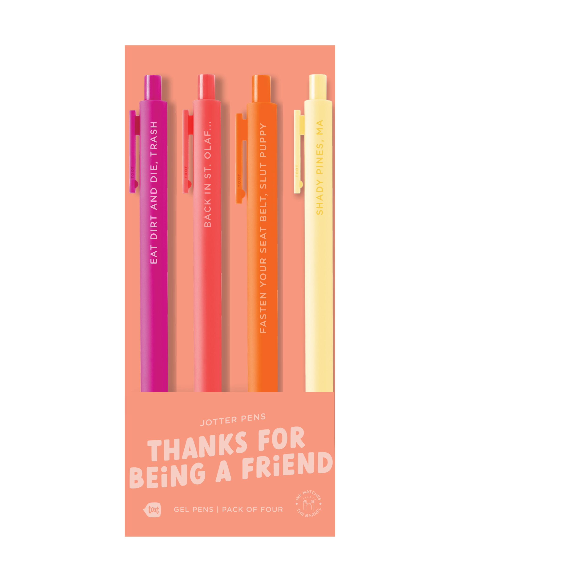 Jotter Sets 4 Pack: Yes Way Rosé