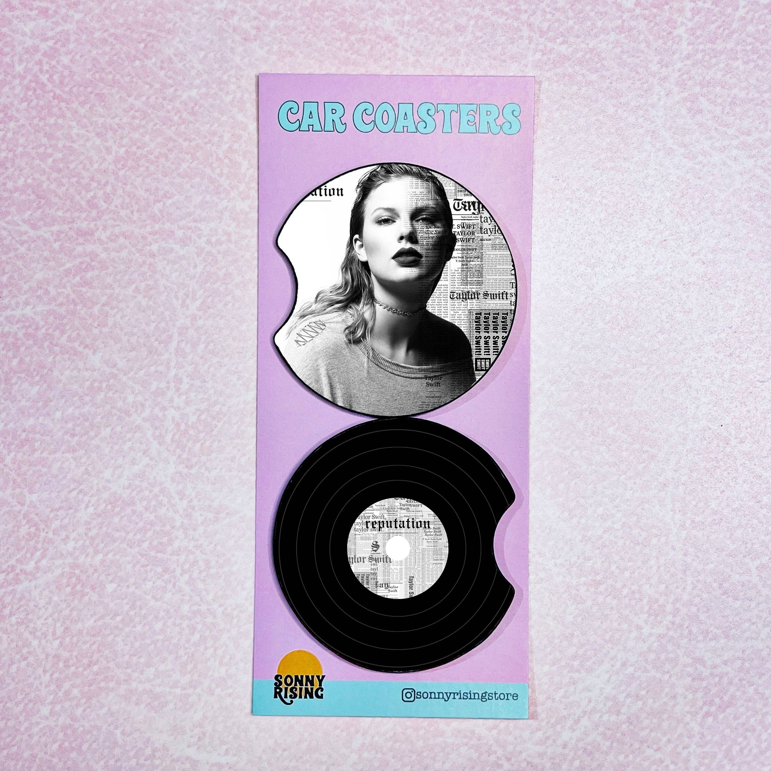 TS Reputation Car Coasters