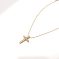 Hannah Diamond Cross Necklace WATERPROOF Wholesale