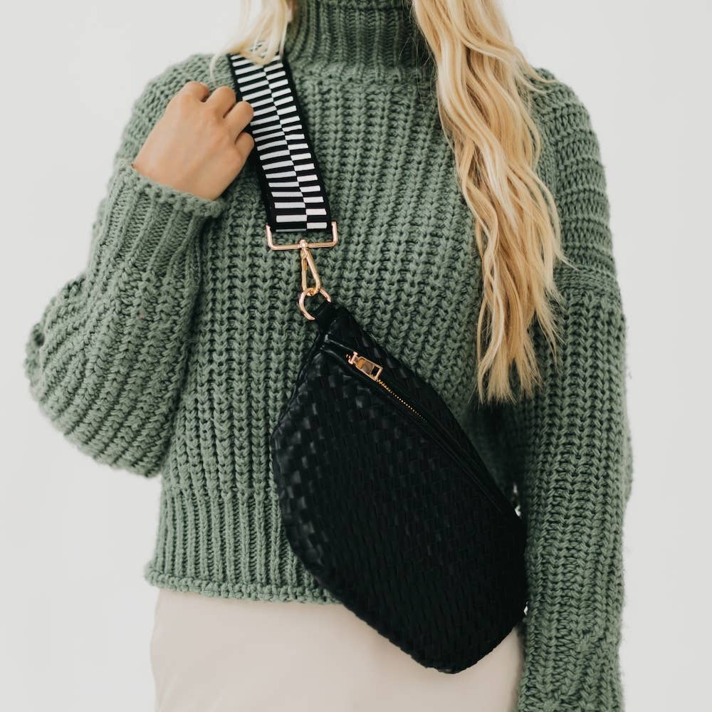 Westlyn Woven Bum Bag *NEW COLORS ADDED*: Emerald