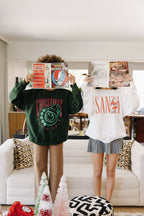 Santa Graphic Sweatshirt