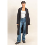 Open Front Duster Sweater