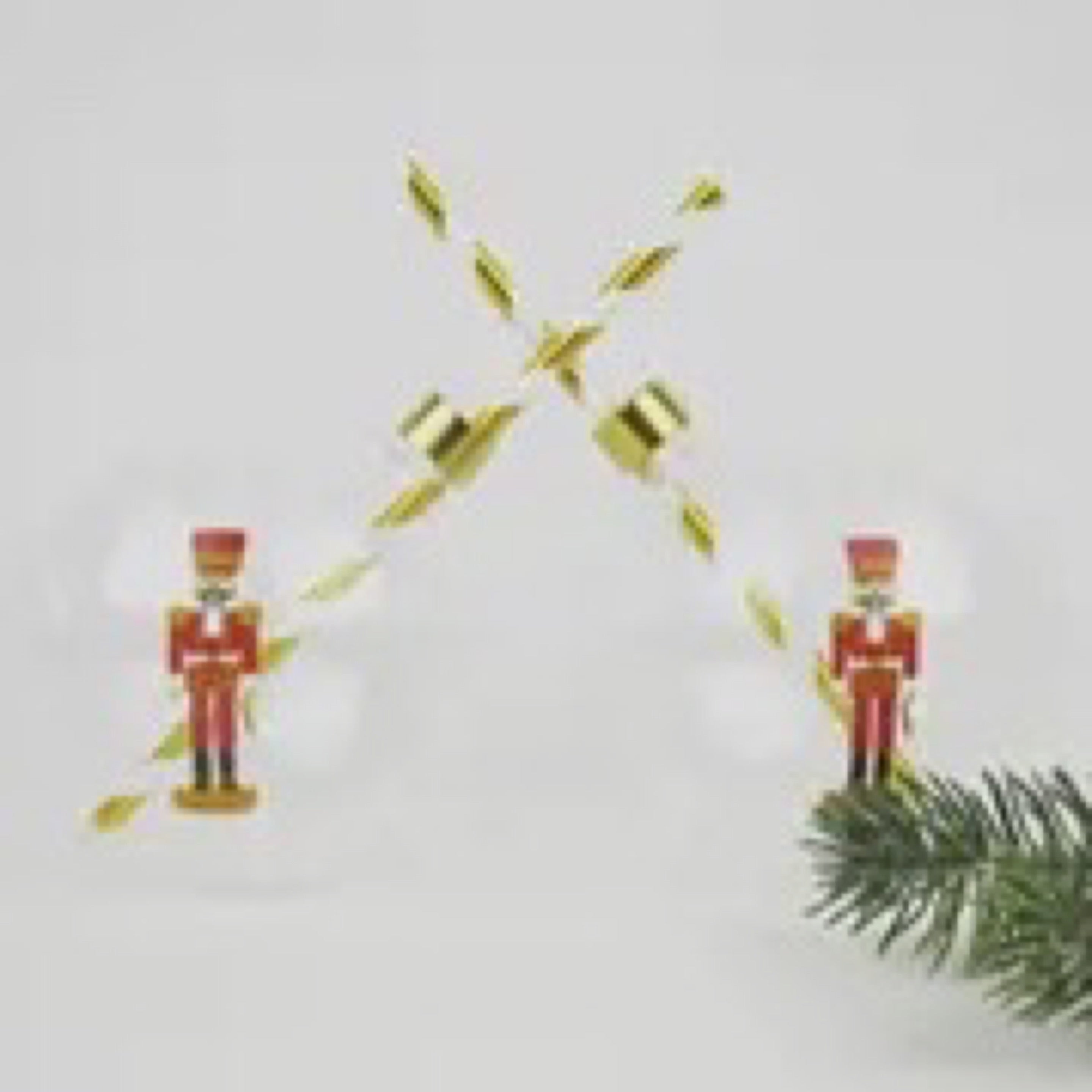 Nutcracker Ornament Glass