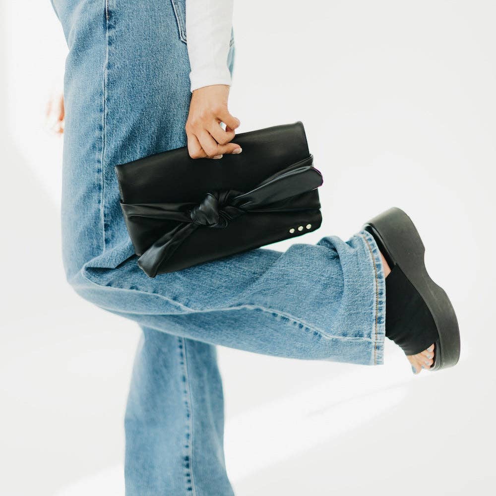 Billie Bow Clutch Crossbody