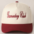 Gameday Club Embroidery Cap