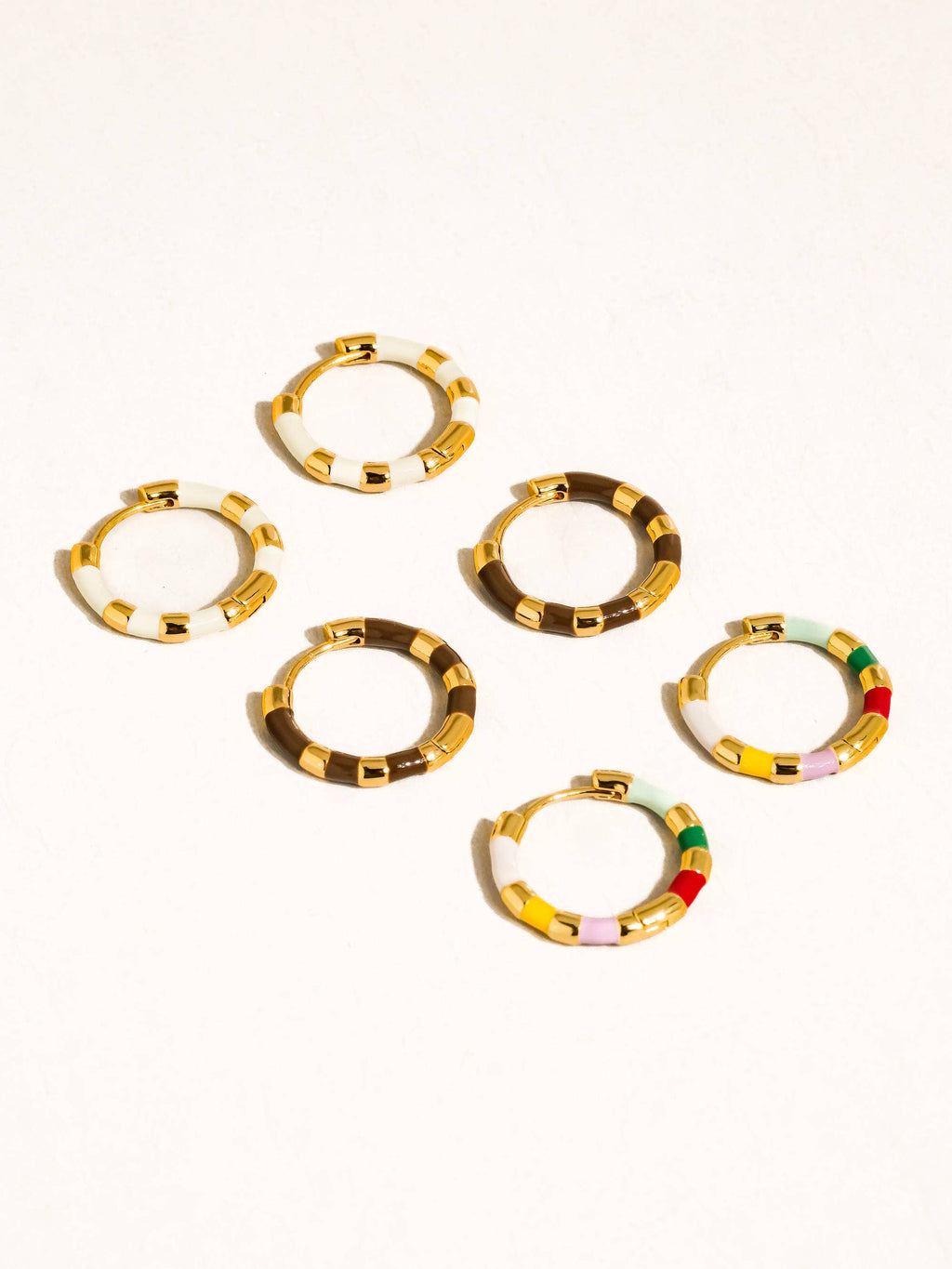 Avielle Vintage Hoop Earring Multi