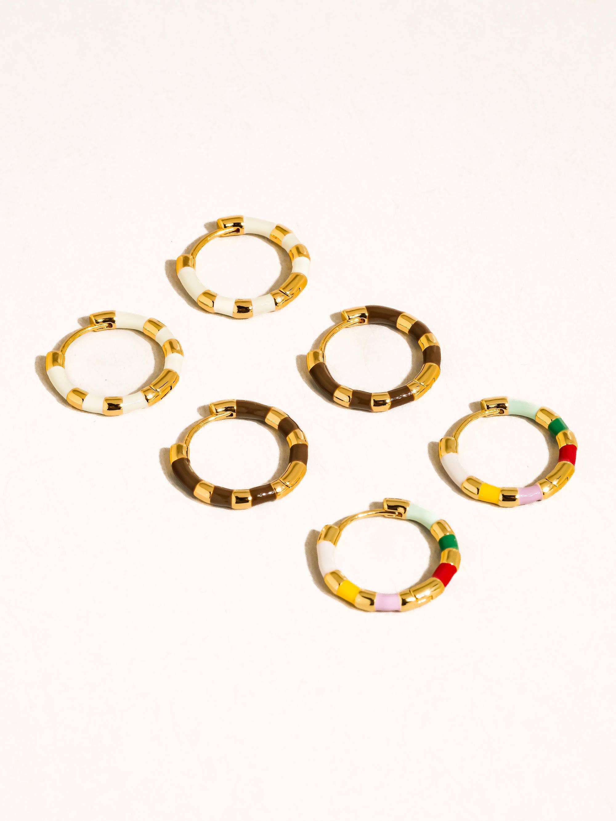 Avielle Vintage Hoop Earring Multi
