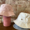 Bucket Hat Ivory:pink