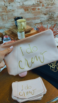 I Do Crew Clutch Pink