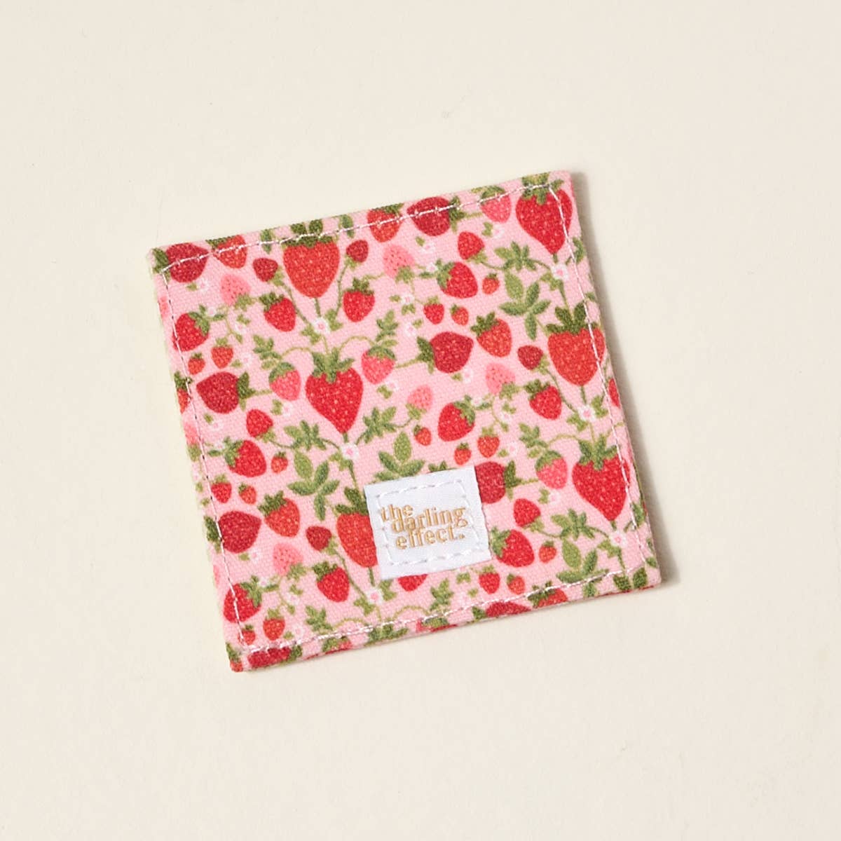 Strawberry Fields Corner Keeper Fabric Bookmark