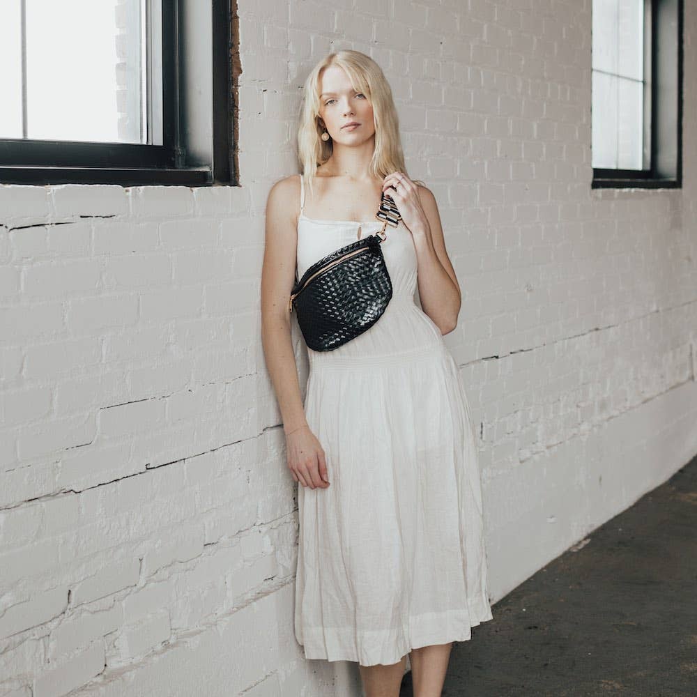 Westlyn Woven Bum Bag *NEW COLORS ADDED*: Emerald